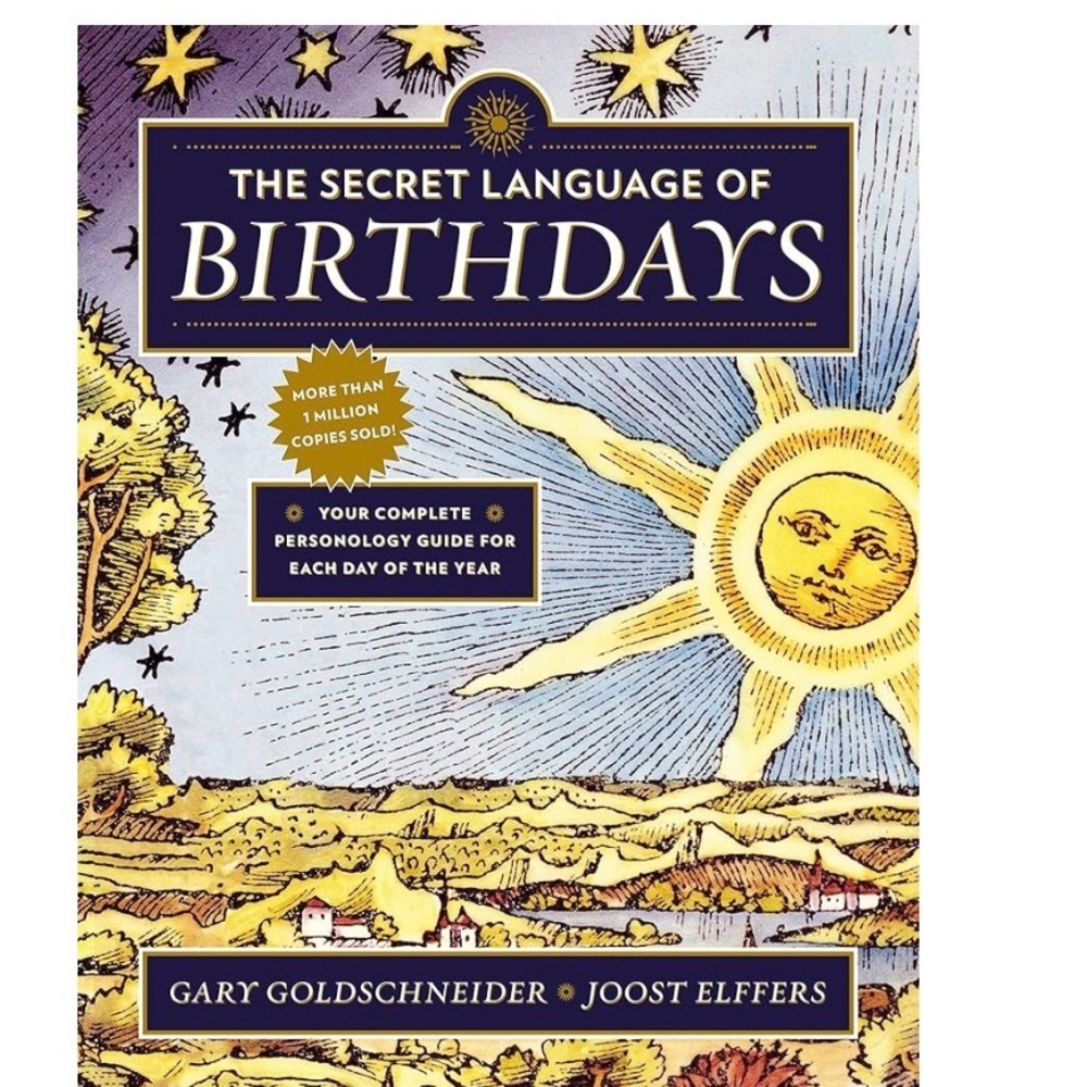 THE SECRET LANGUAGE OF BIRTHDAYS BOOKS $34.95